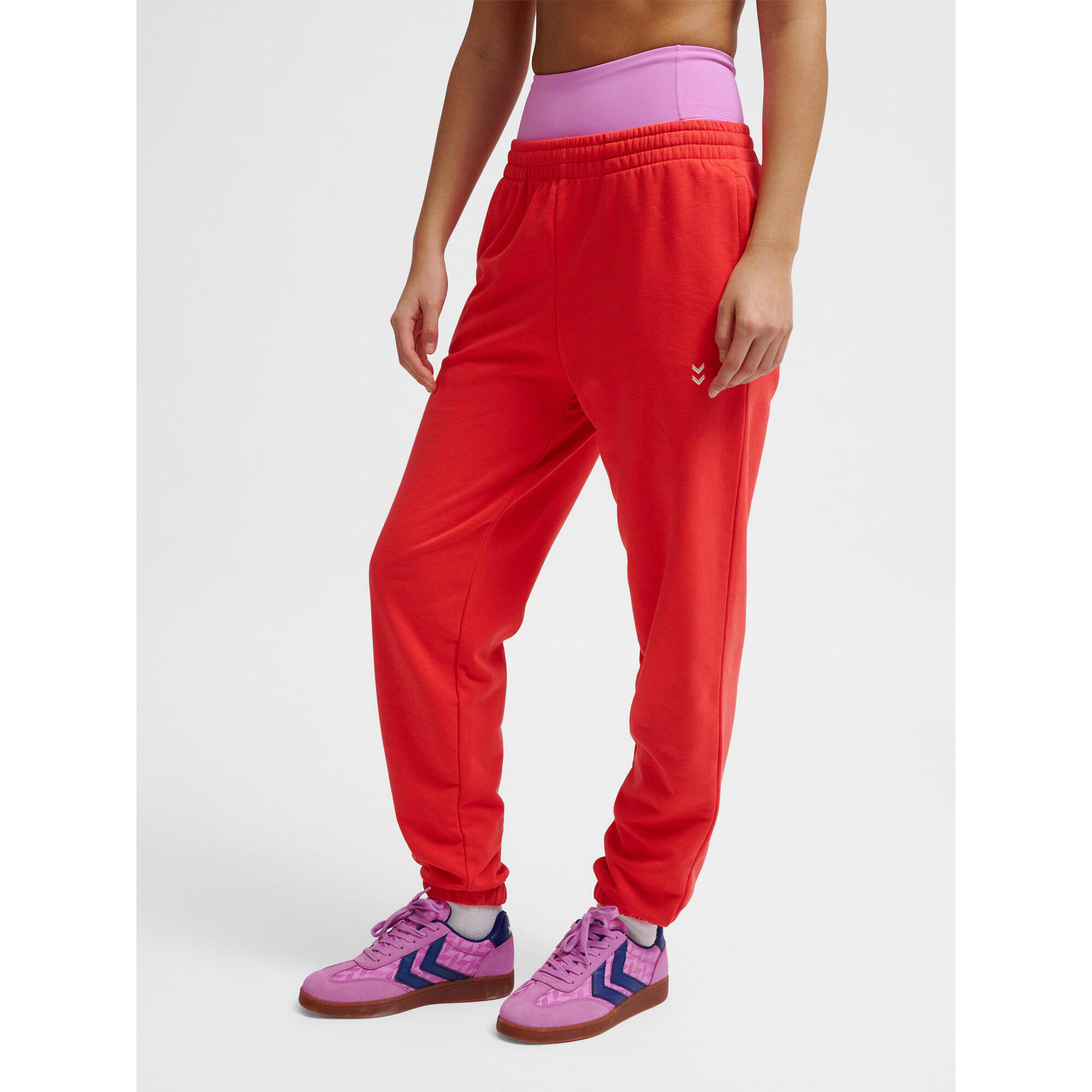 Hummel - Fermeture À Cordon Pantalon Hmlpulse Entraînement Femme Hummel - Pantalons - Bordeaux|rouge - S - Decathlon