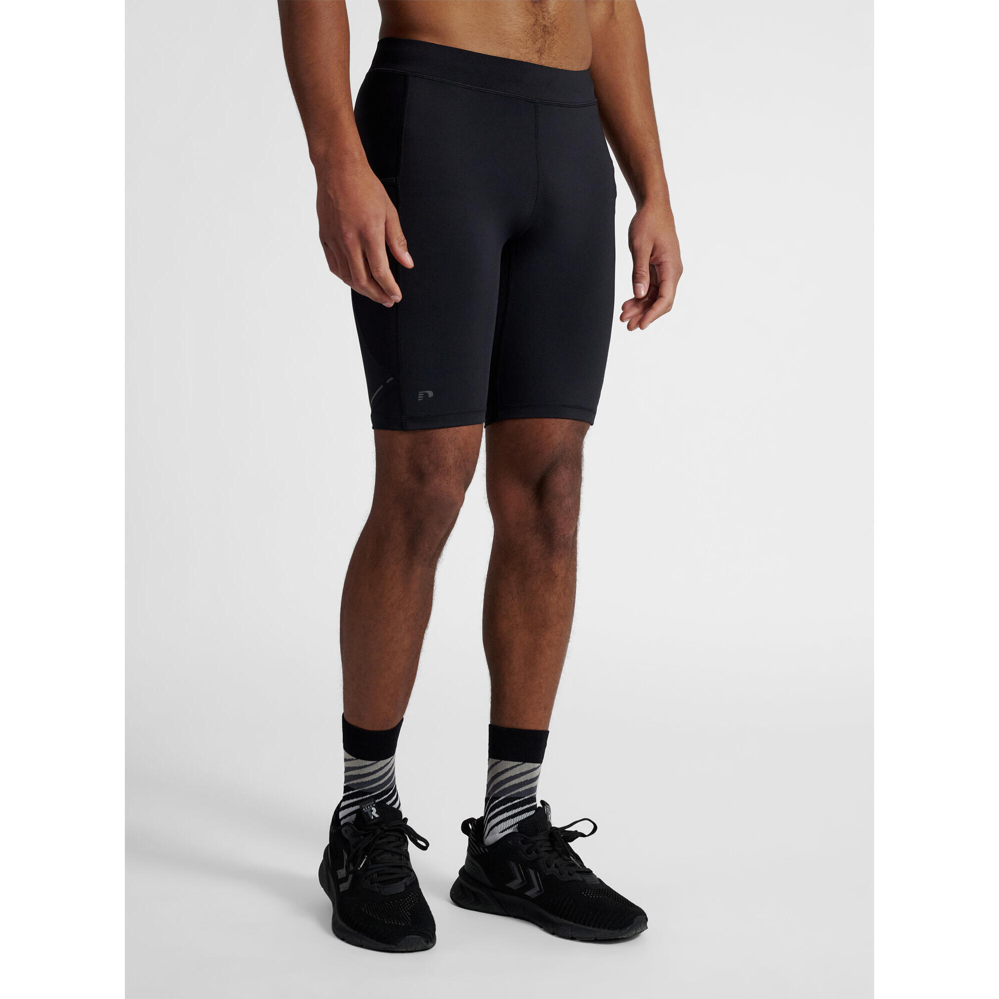 Newline - Enfiler Tight Short Nwlrace Course Homme Newline - Short - Noir - 40 M - Decathlon