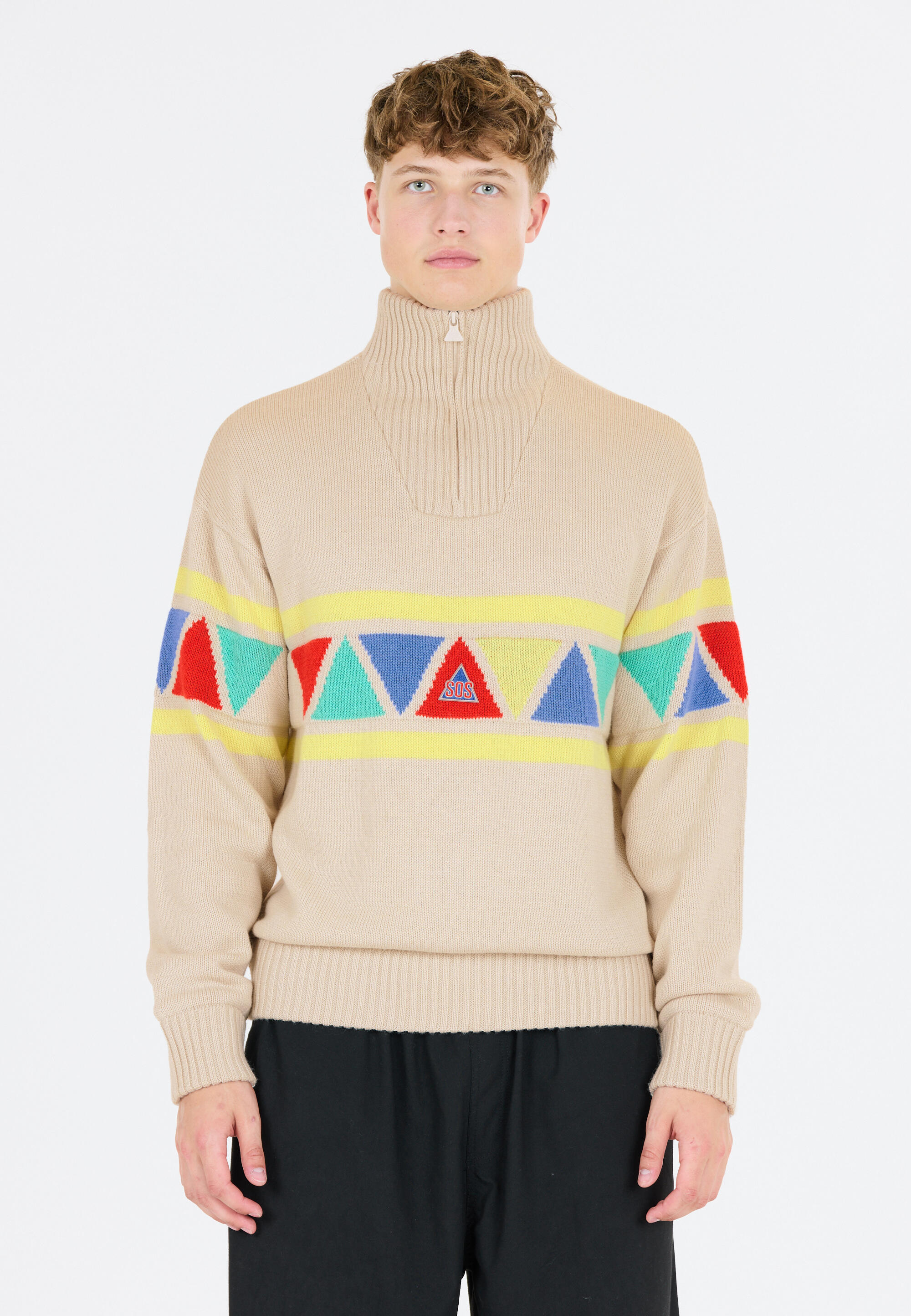 Sudadera cortavientos SOS Uni knit 5/5