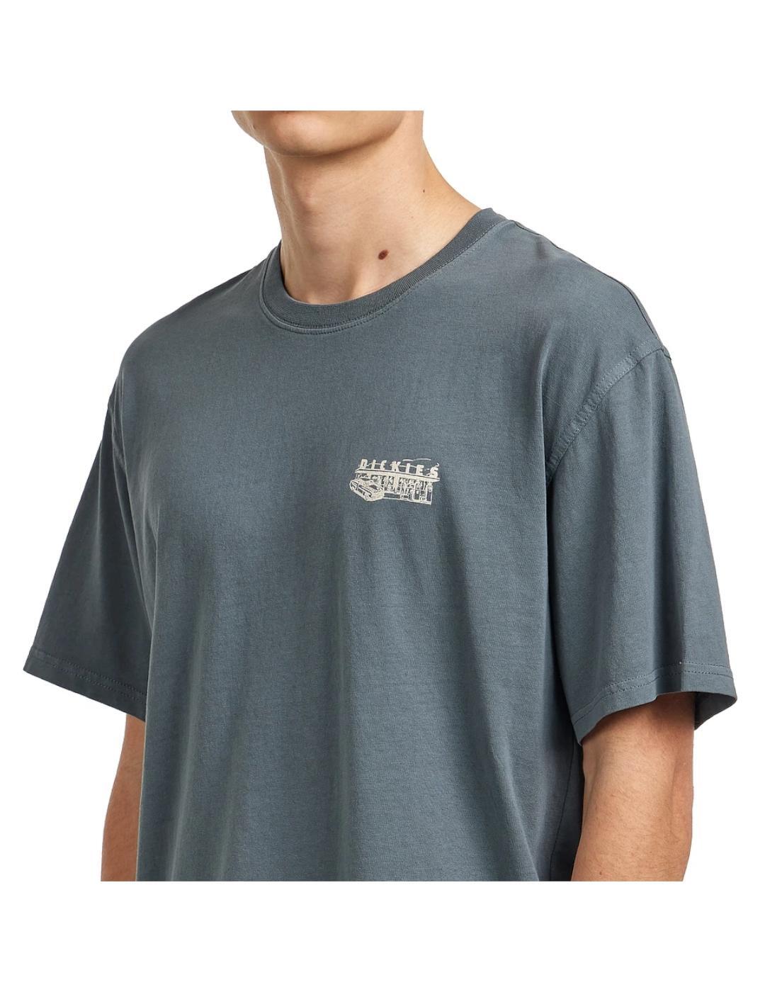 Camiseta para Hombre Dickies Service st  Gris 3/3