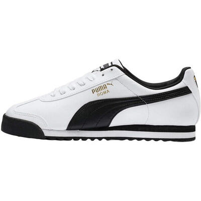Sneakers puma roma basic. wit. mannen