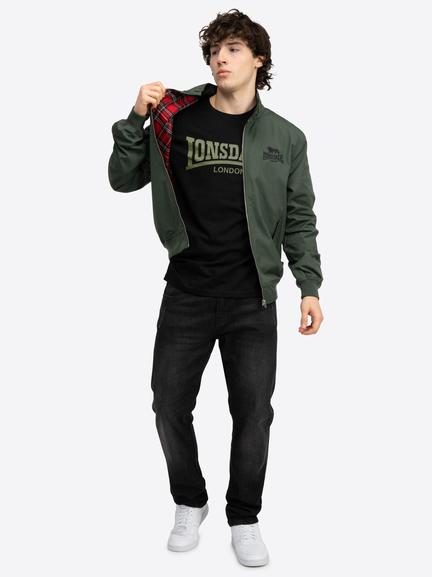 LONSDALE Herren Jacke schmale Passform CLASSIC 3/6