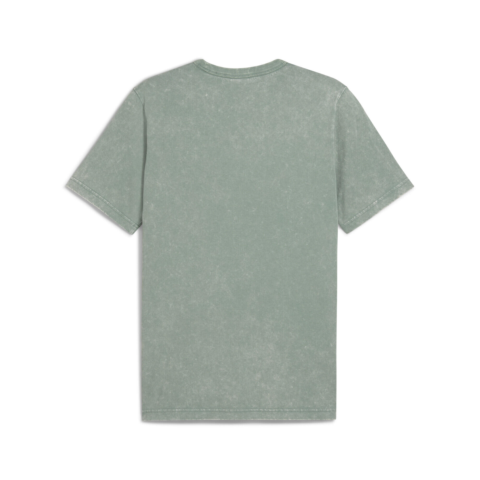Pánské turistika tričko s krátkým rukávem Washed T-Shirt PUMA Green Moon 6/7