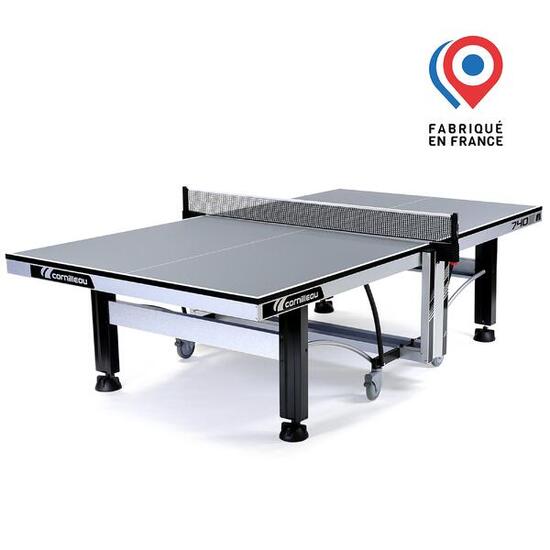 Cornilleau - Table de tennis de table Compétition 740 ITTF indoor Grise