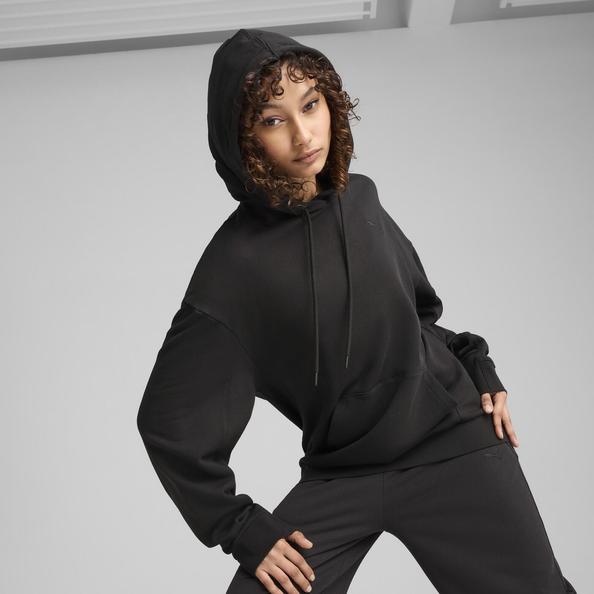 Hoodie décontracté HER Femme PUMA Black 2/7