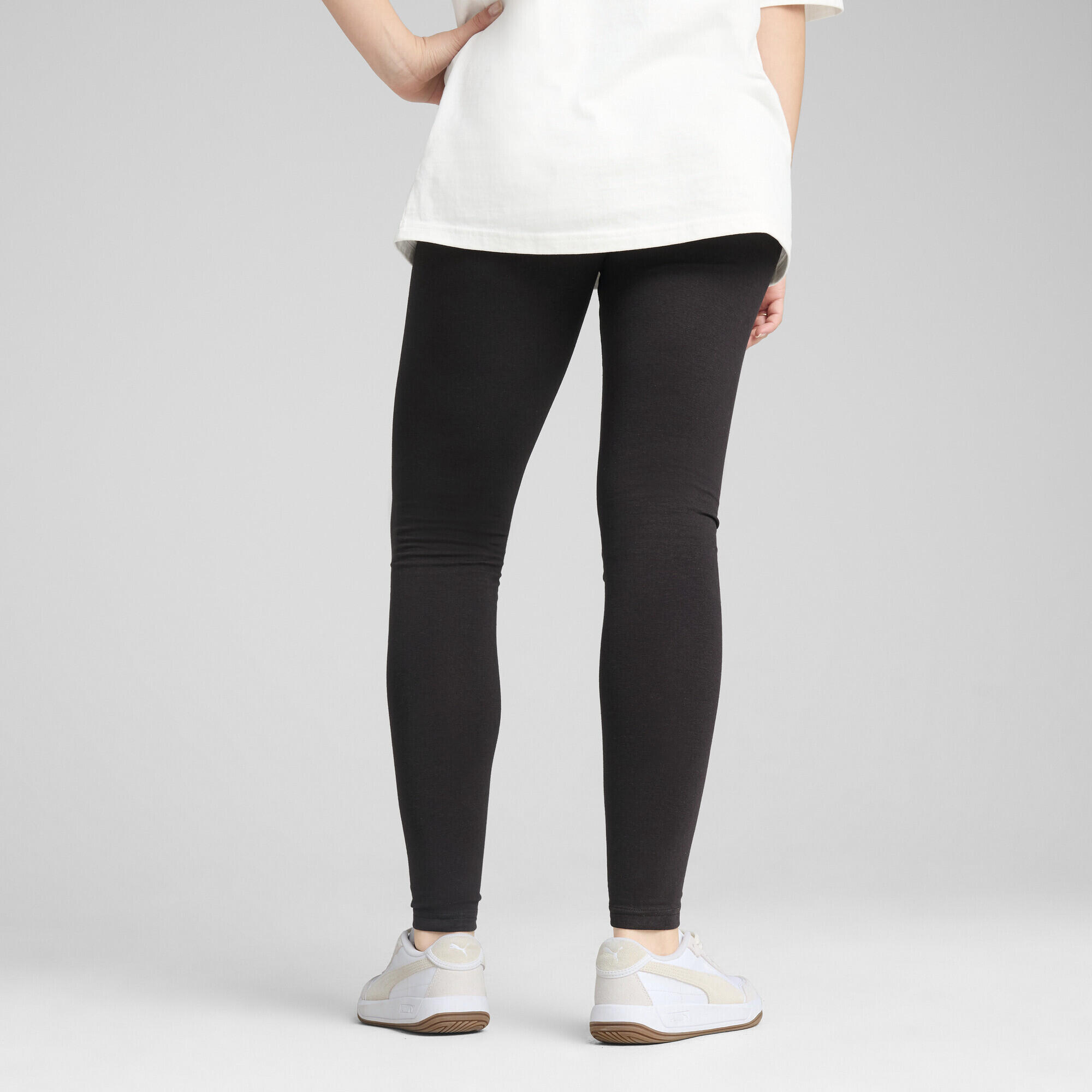 HER Hochgeschnittene Leggings Damen PUMA Black 3/7