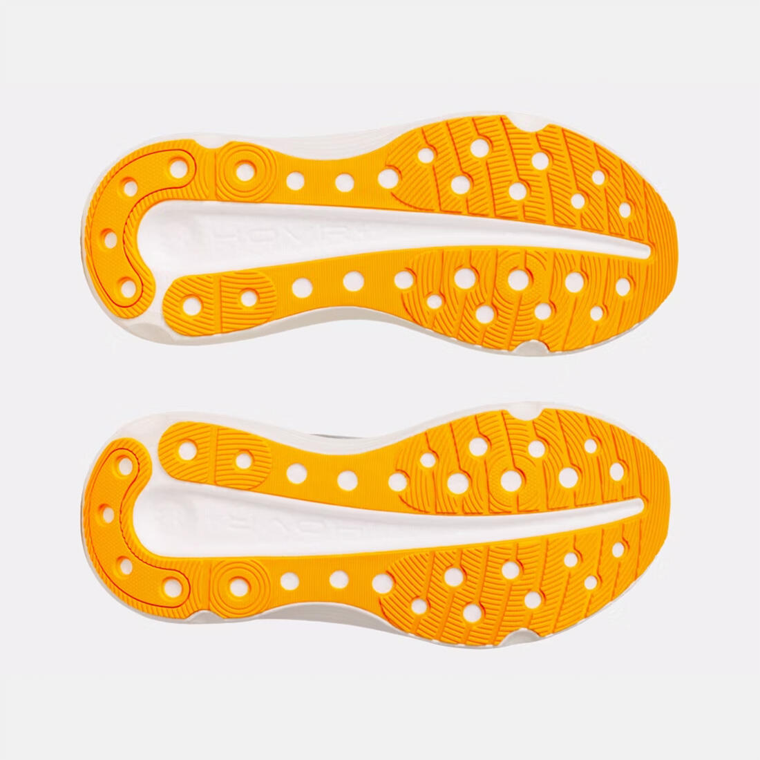 Chaussure de course UA Infinite Elite 2 Grège, vert et jaune 2/5
