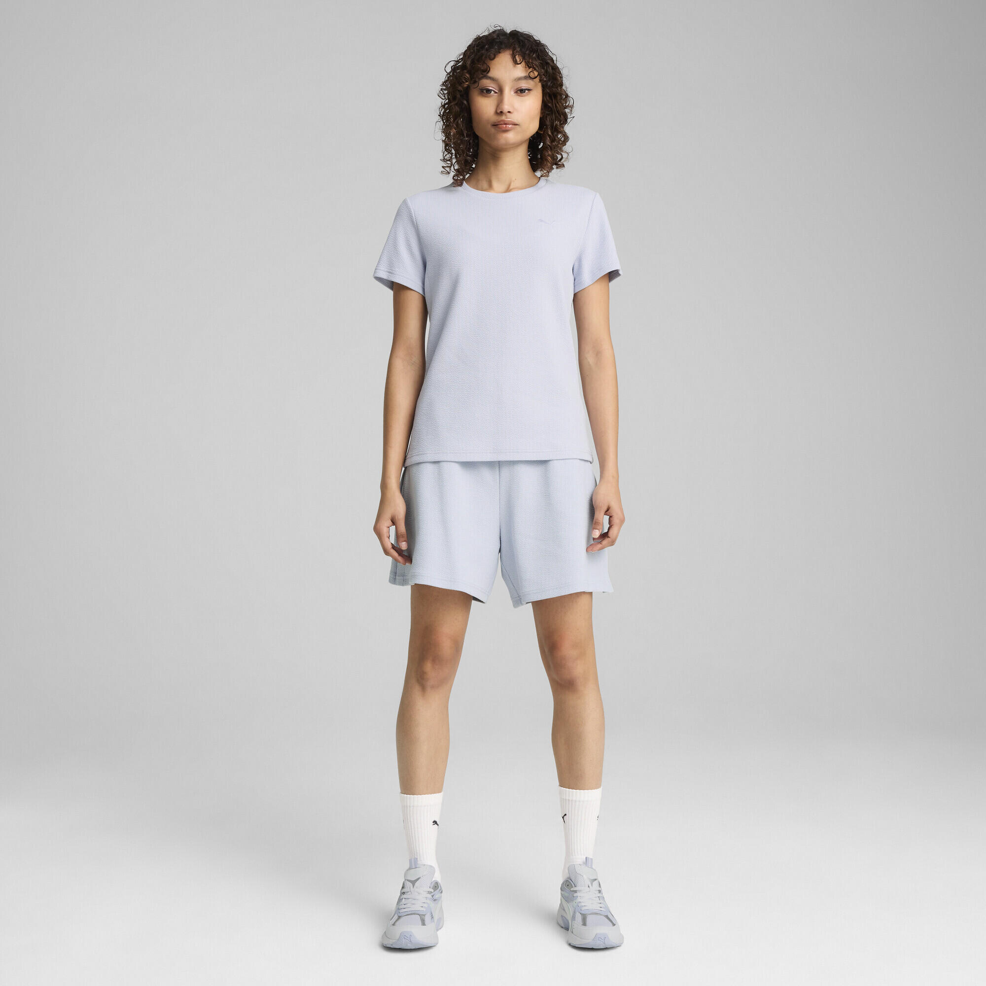 T-shirt HER Femme PUMA Cool Weather Blue 5/7