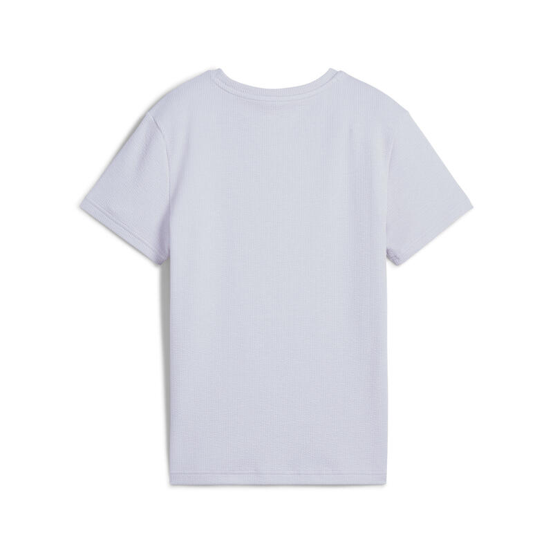 Tricou femei design simplu HER, roz PUMA Cool Weather Blue