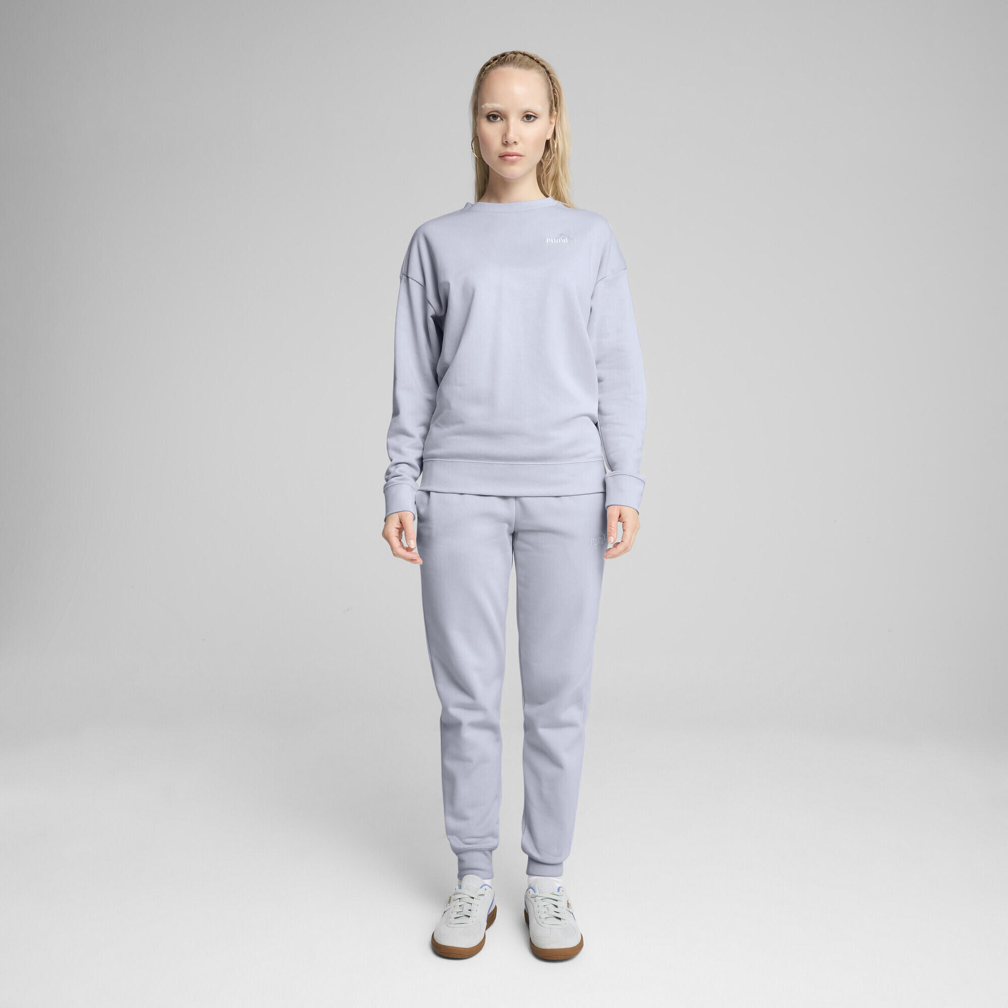 Felpa girocollo con logo piccolo ESS N. 1 vestibilità comoda da donna PUMA 6/7