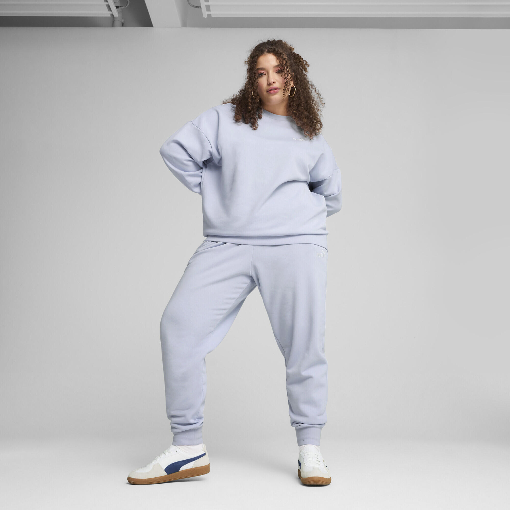 Felpa girocollo con logo piccolo ESS N. 1 vestibilità comoda da donna PUMA 4/7