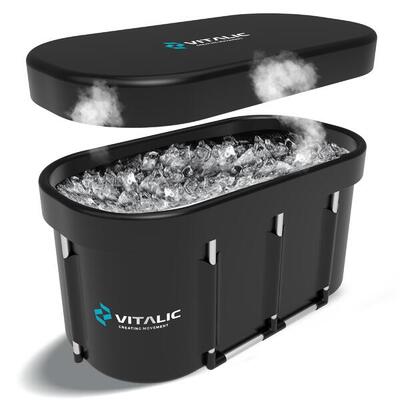 Eisbad - Sitz- und Liegebad für Erwachsene - Aufblasbarer Eisbad-Eimer | Vitalic