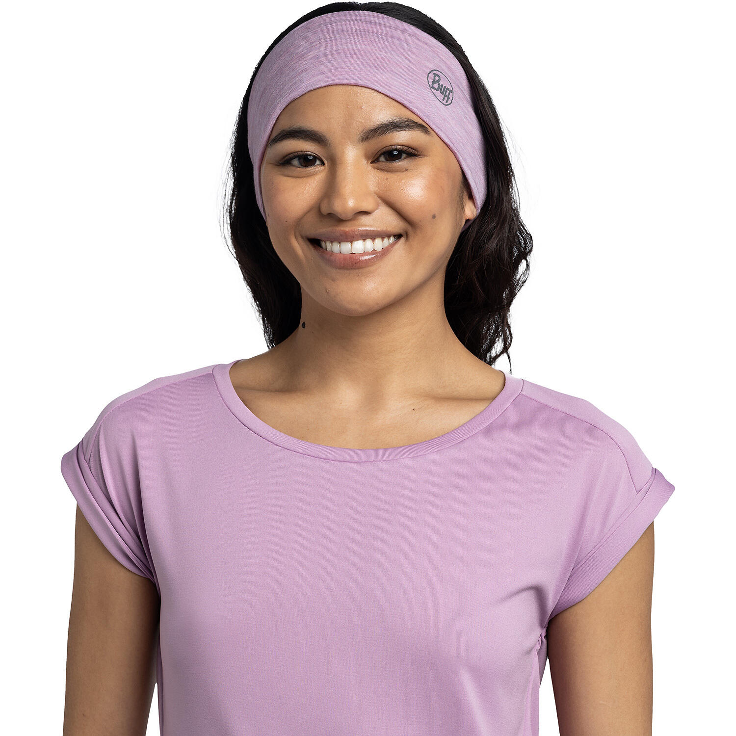 Cinta Lightweight Merino Wool Unisex Buff Rosa 3/6