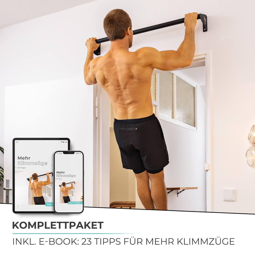 Klimmzugstange zur Wandmontage über dem Türrahmen 6/8