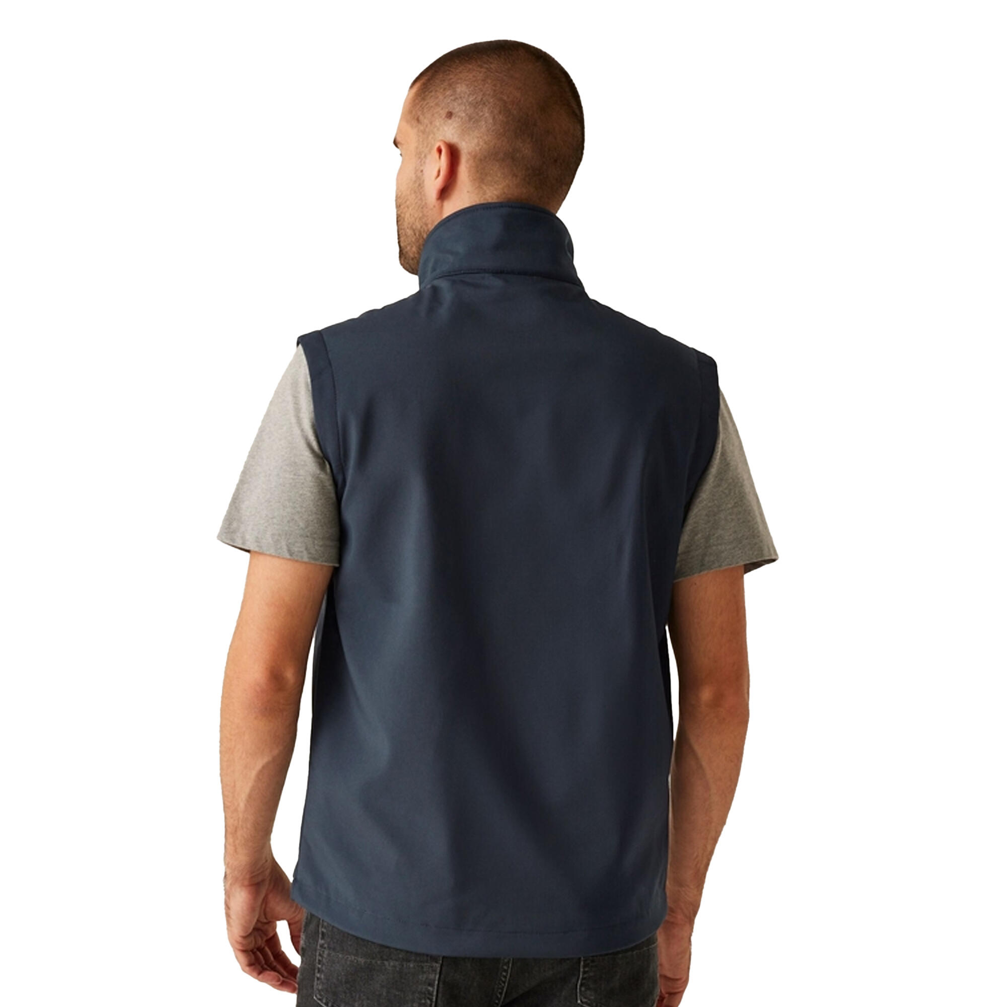 Veste Sans Manches OCTAGON Homme (Bleu Marine / Gris Phoque) 3/5