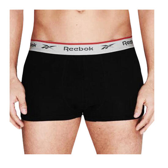 Costume Bermuda Uomo Misura Confezione 3 Reebok Ovett Nero