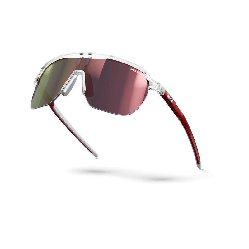 Okulary rowerowe JULBO FREQUENCY crystal/czerwone | Spectron cat 3