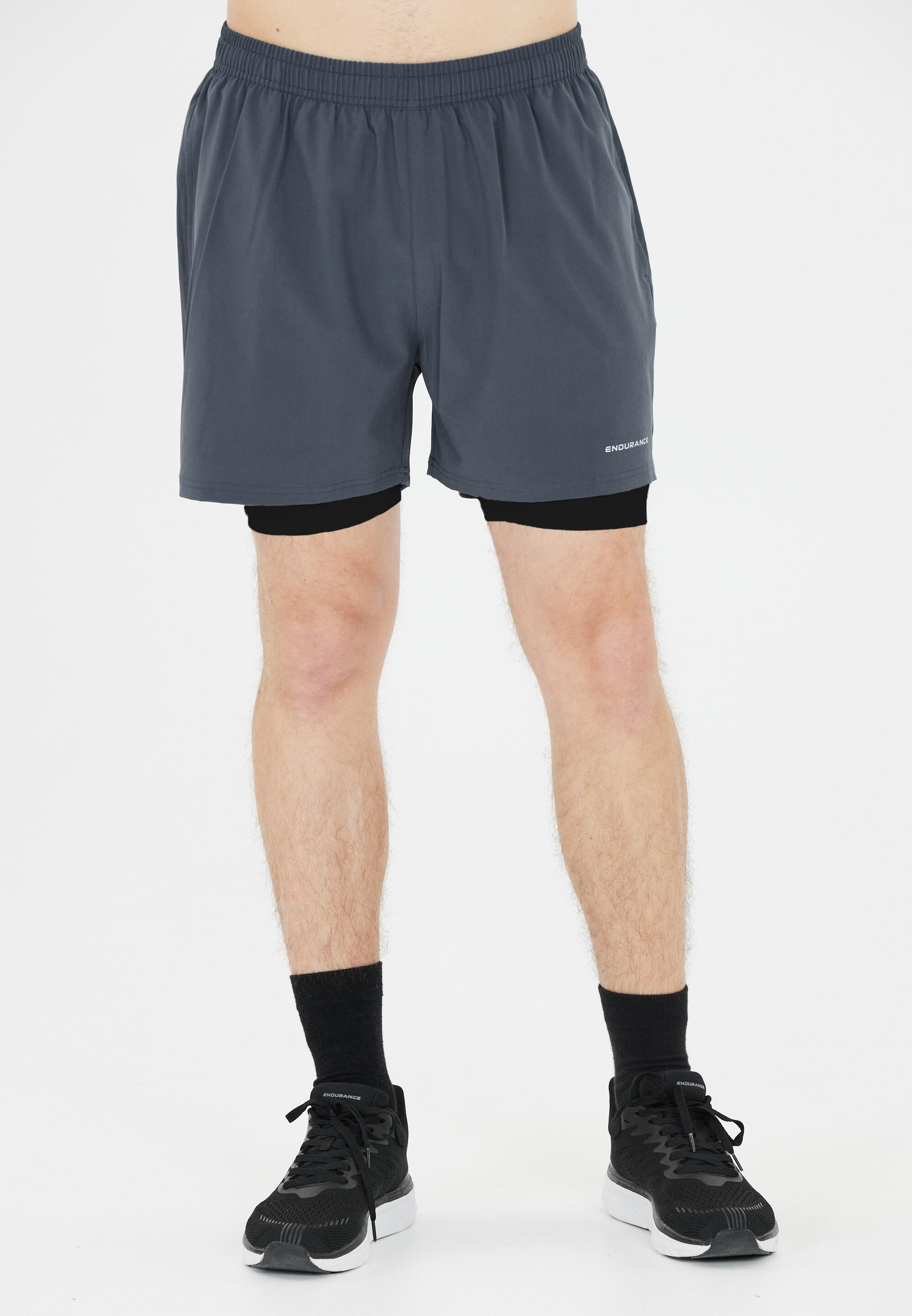 Spodenki do biegania męskie Endurance Kros 5/7
