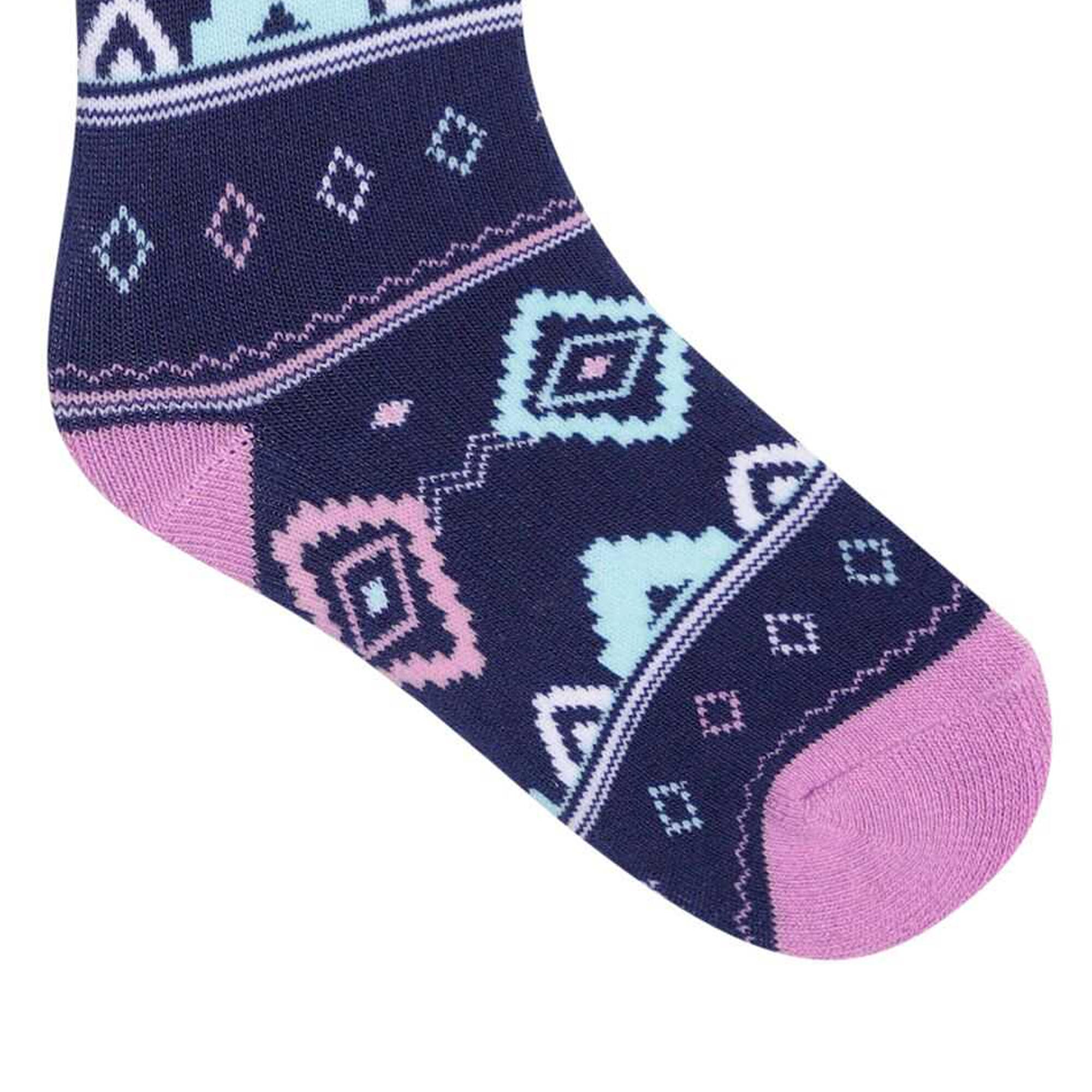 Calze Da Sci Isola Bella Senza Cuciture Bambini Dare 2B Orchidea Moonlight Denim 4/5