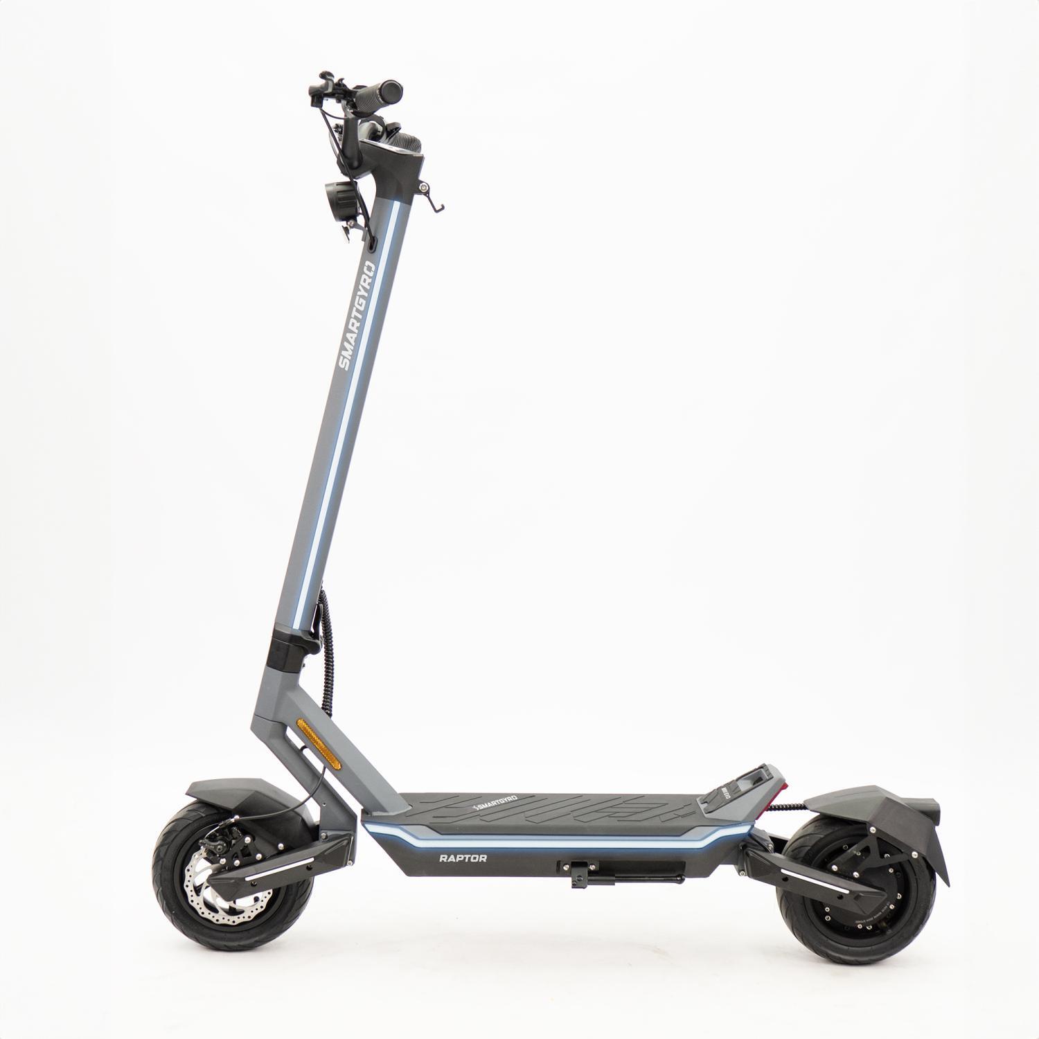 SMARTGYRO Patinete Eléctrico smartGyro Raptor Evo LR, Motor de 1000W 48V, Certificado DGT