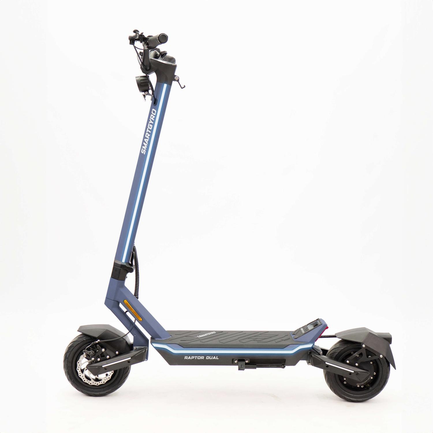 SMARTGYRO Patinete Eléctrico smartGyro Raptor Dual Evo, 2 Motores de 48V, Certificado DGT