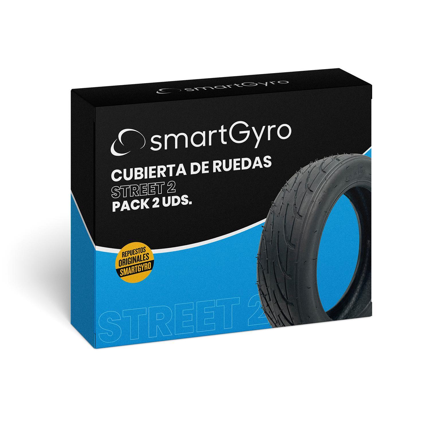 Pack de 2 Cubiertas Street 2 para Smartgyro (SW/RW/CO) 6/6