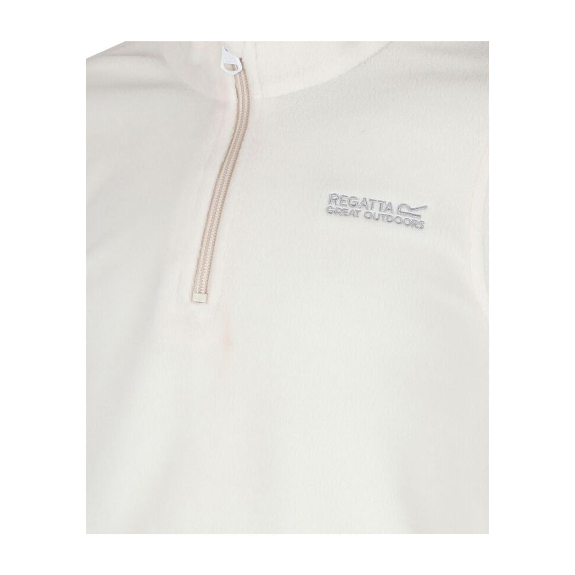 Great Outdoors Childrens/Kids Hot Shot II Half Zip Fleece Top (Polar White) 4/4