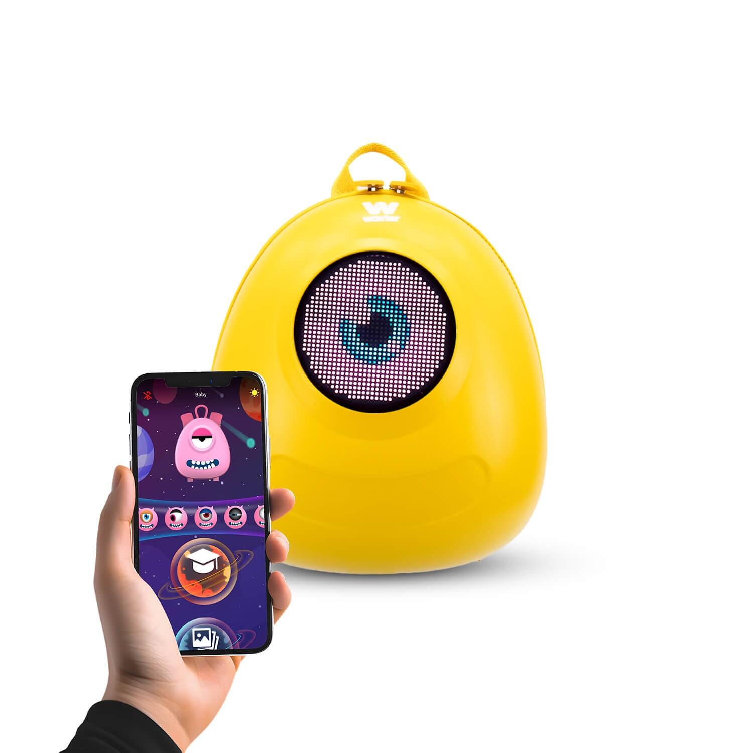 Mochila Inteligente con Leds Programables LOY-BIG EYE 1/7