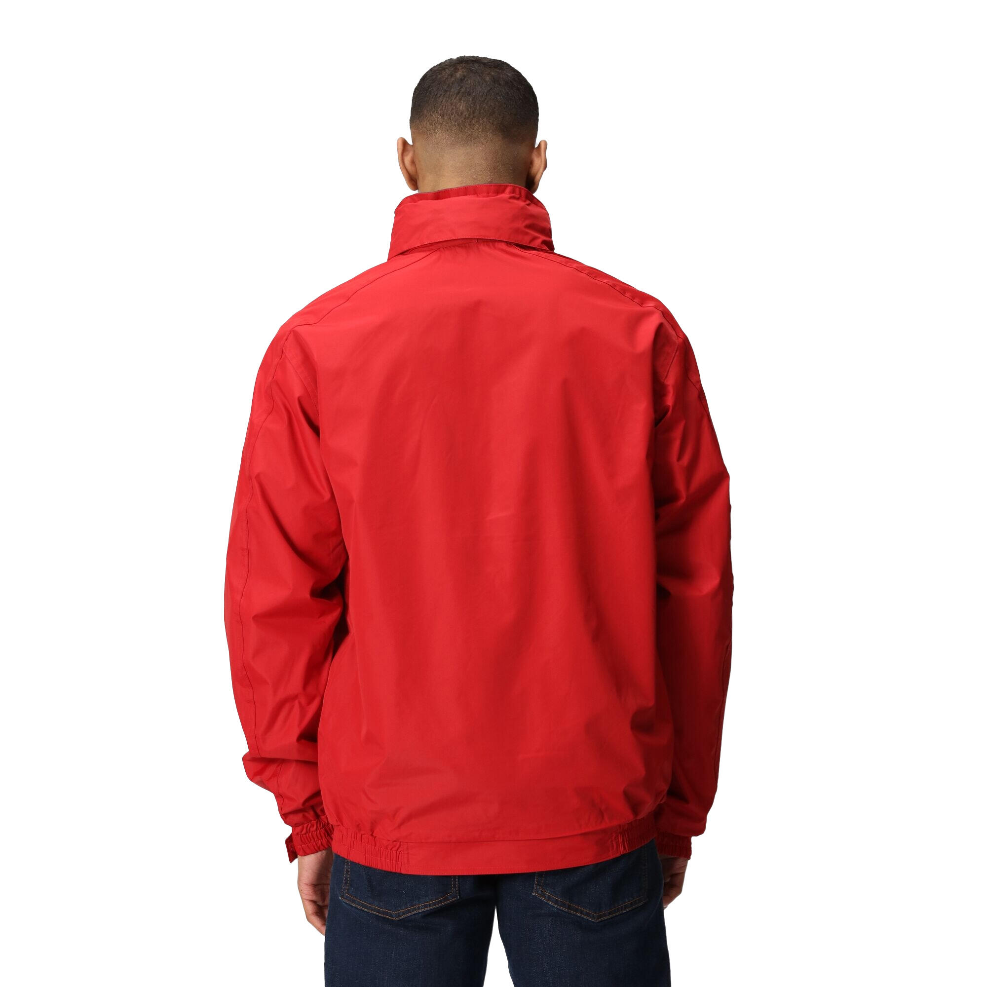 Mens Waterproof Insulated Jacket (Classic Red/Navy) 4/5