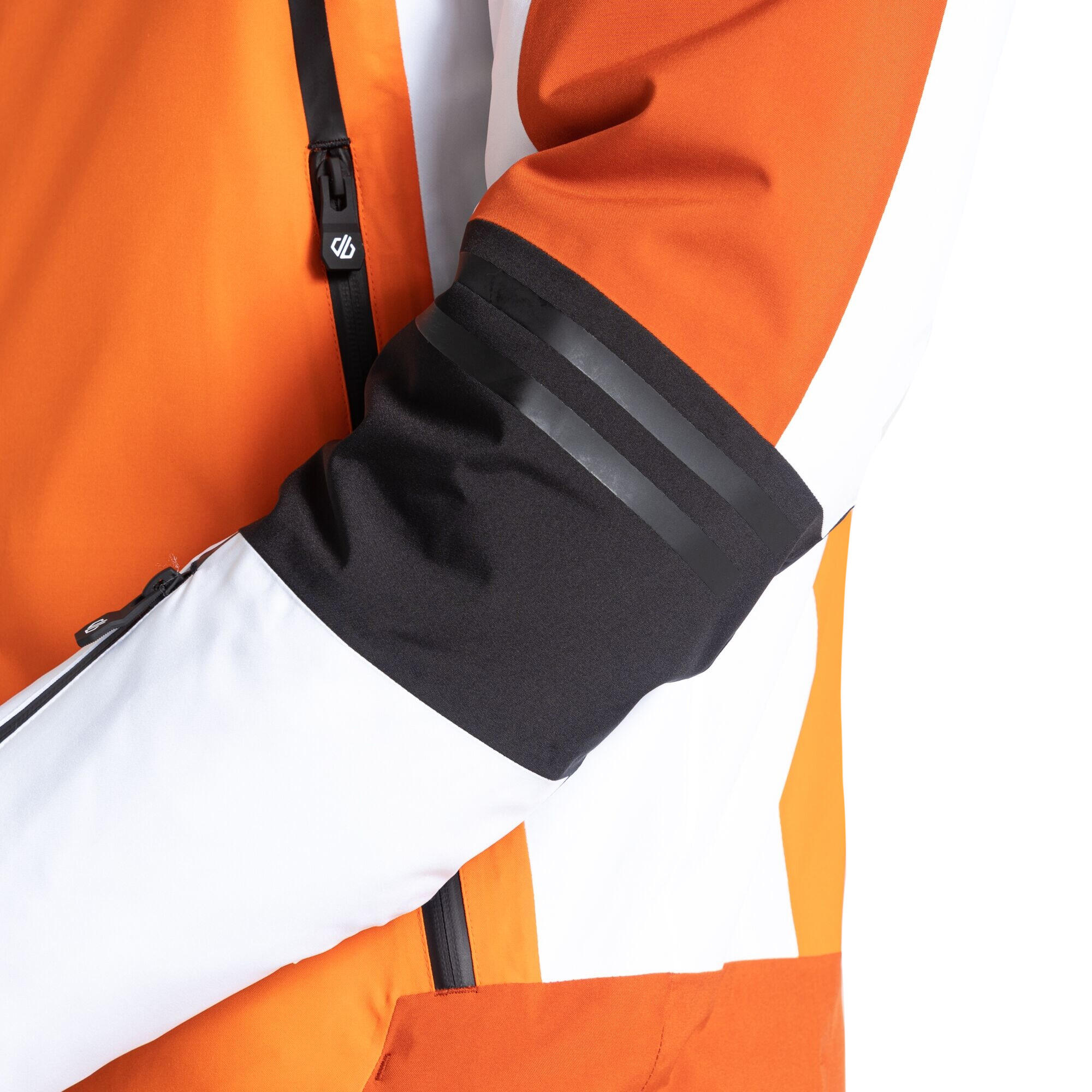Mens Speed Ski Jacket (Puffins Orange/Black) 4/5