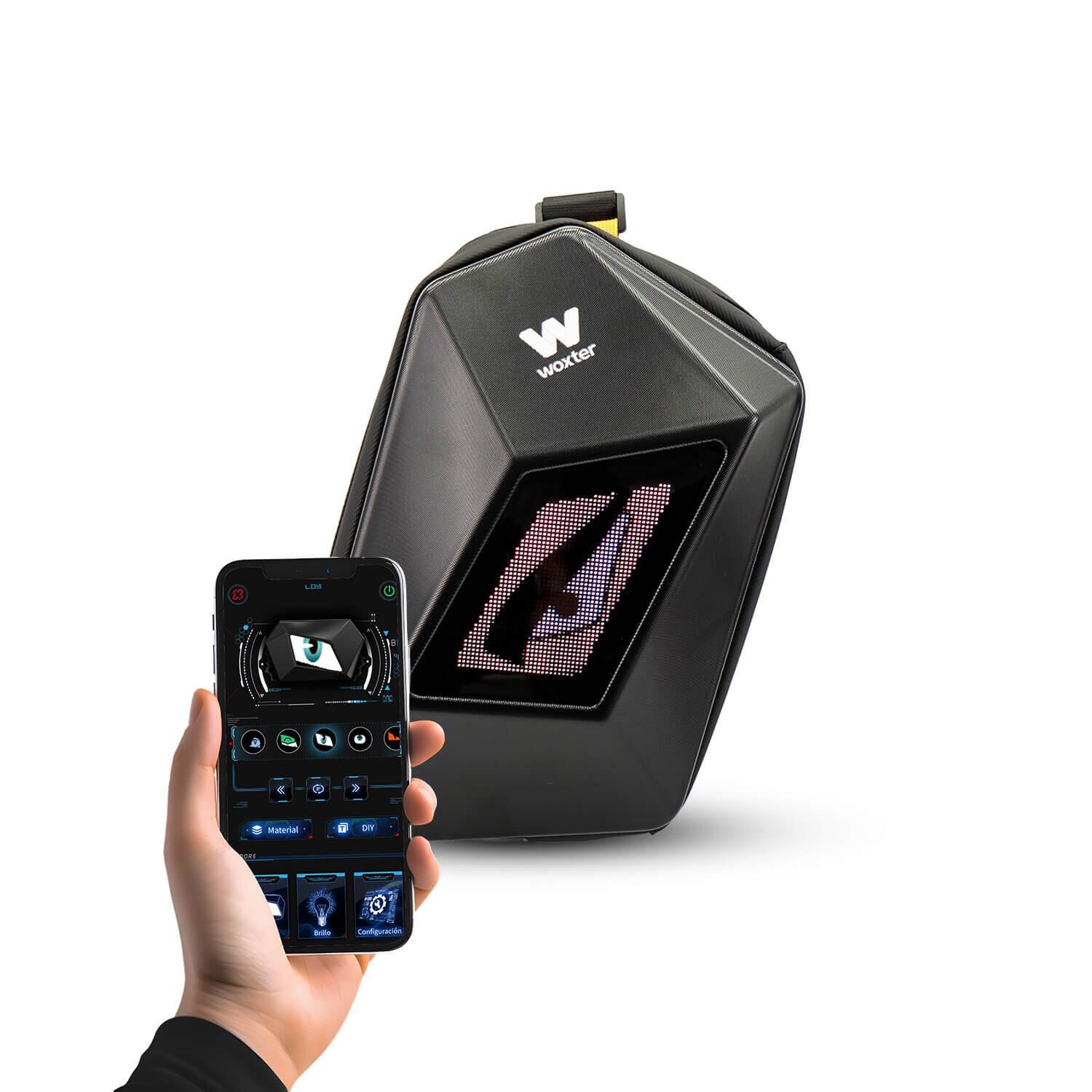 SMARTGYRO Mochila Inteligente con Leds Programables LOY-EVIL EYE