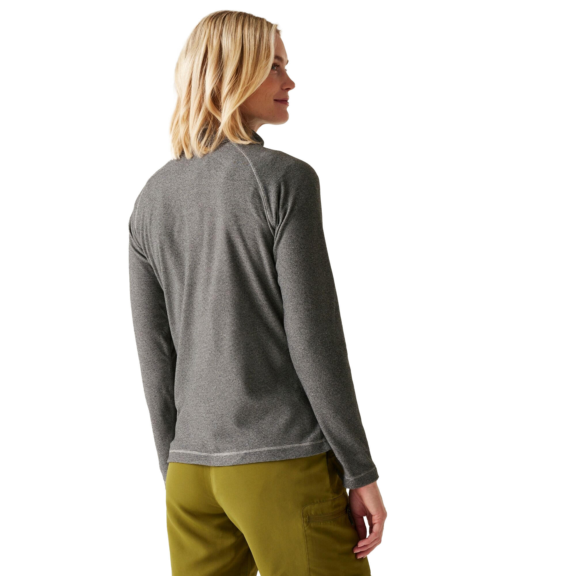 Great Outdoors Felpa A Cerniera Corta In Pile Donna Regatta Montes Acciaio Scuro 3/5
