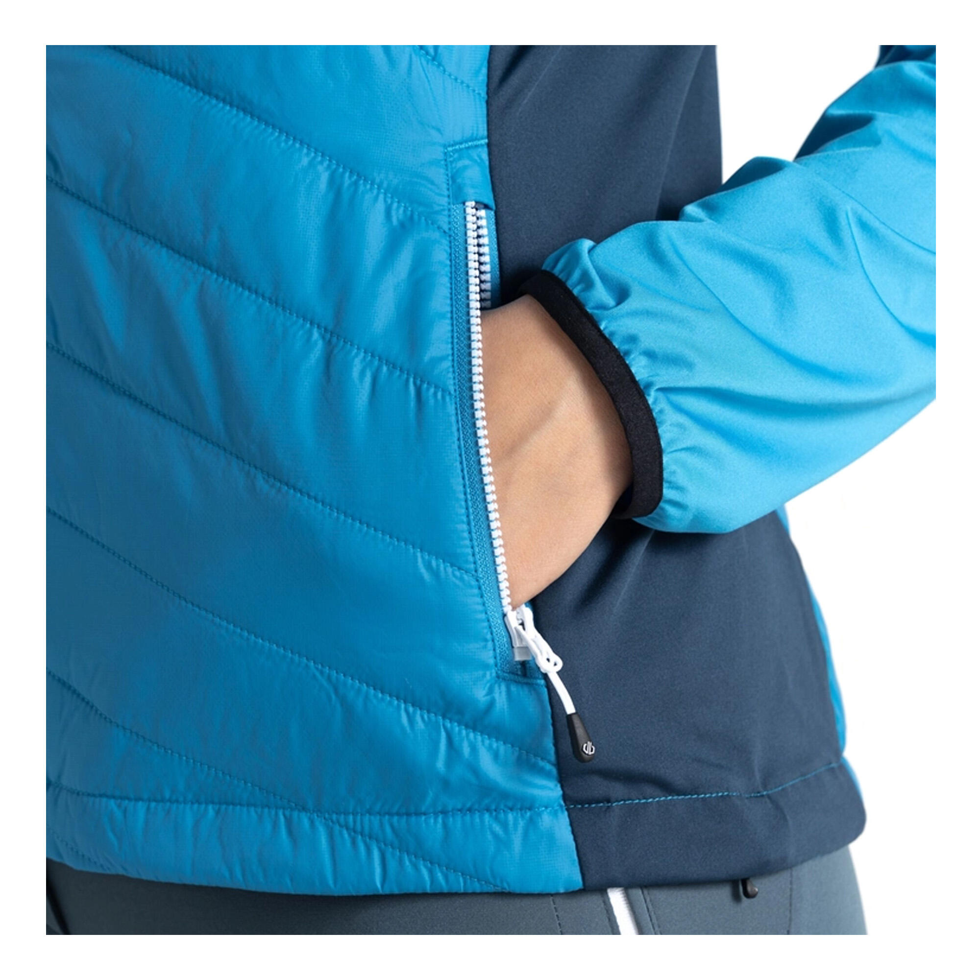 Veste Hybride ASCENDING Femme (Bleu De Suède / Denim Sombre) 4/5