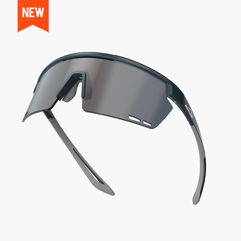 Magicshine Rouler Classic Sports Sunglasses-Blue/Grey-image-6