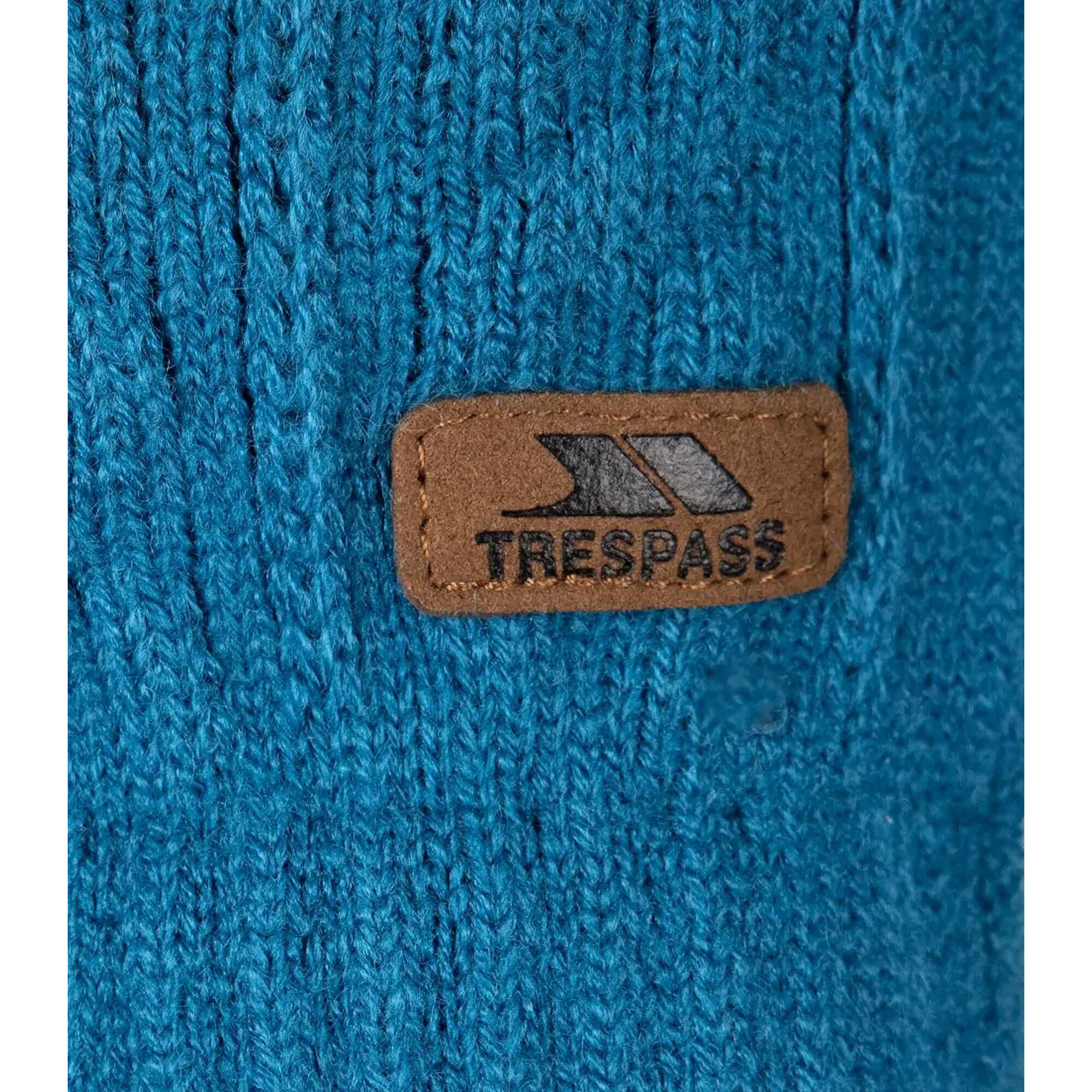 Donna Lavorato A Maglia Guanto Trespass Kollie Blu Bondi 4/5