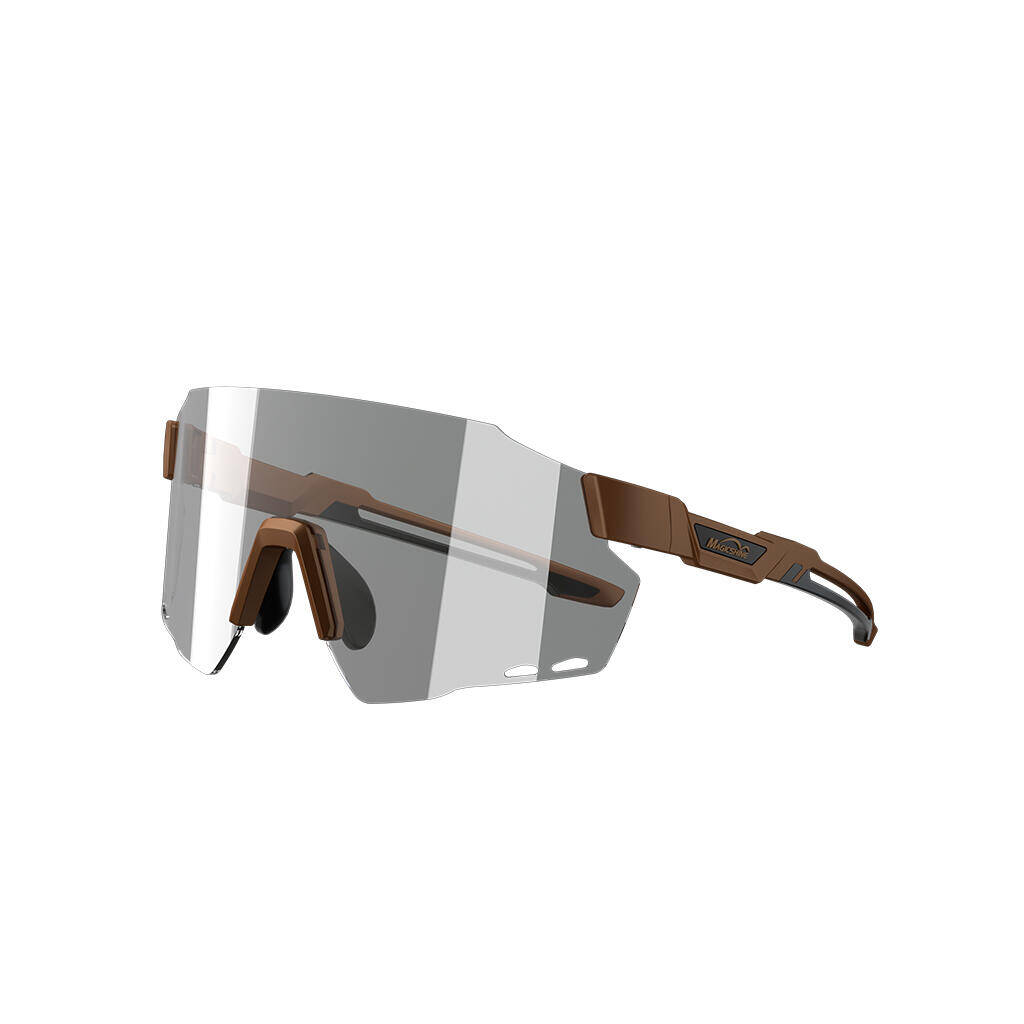 Magicshine Windbreaker Photochromic Sunglasses-Coffee Brown -  1