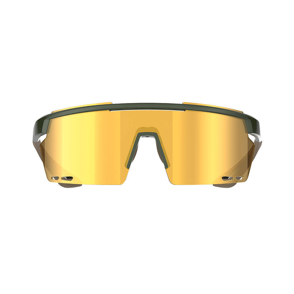 Magicshine Rouler Classic Sports Sunglasses-Green/Brown -  2