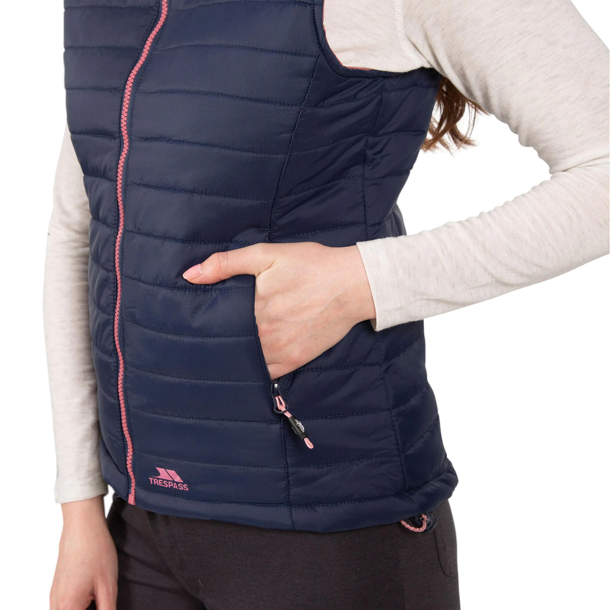 Doudoune Sans Manches ARETHA Femme (Bleu Marine) 4/5