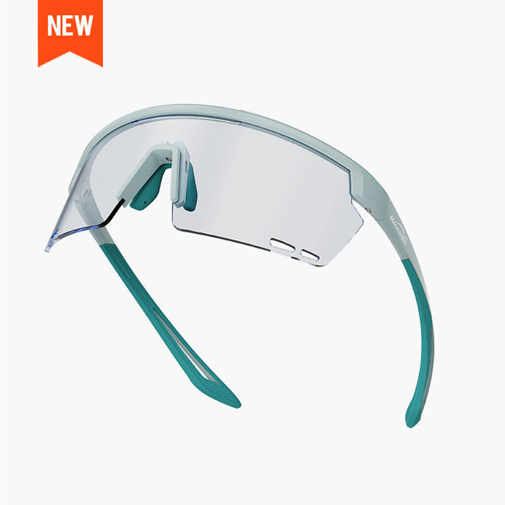 Magicshine Rouler Night Vision Sports Sunglasses-Green/Blue -  1