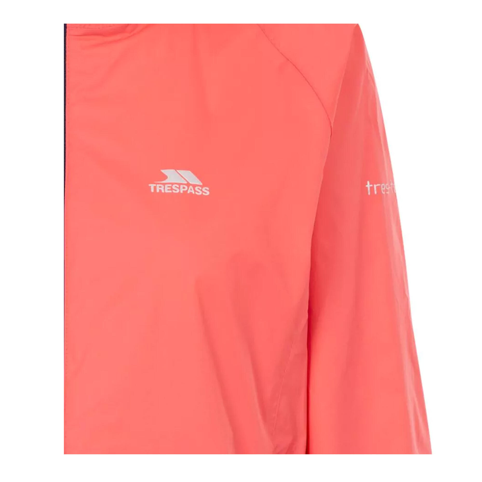 Veste Imperméable QIKPAC Femme (Pêche Rose) 3/5