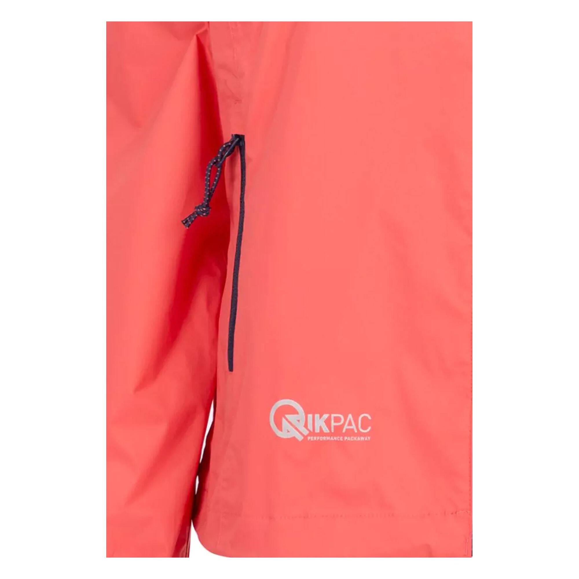 Veste Imperméable QIKPAC Femme (Pêche Rose) 4/5