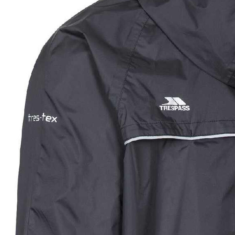 Coupevent Pliable QIKPAC Unisexe (Noir/jaune)