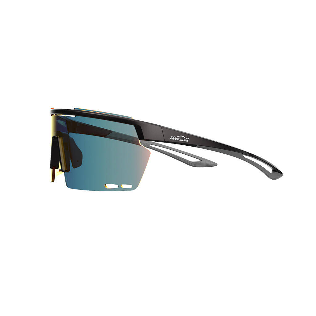 Magicshine Rouler Classic Sports Sunglasses-Black/Grey -  3