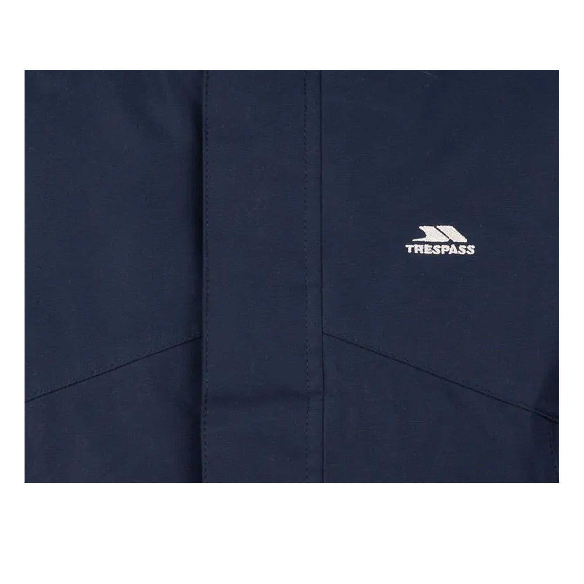 Giacca Impermeabile Bambini Trespass Wyald Blu Navy 3/5