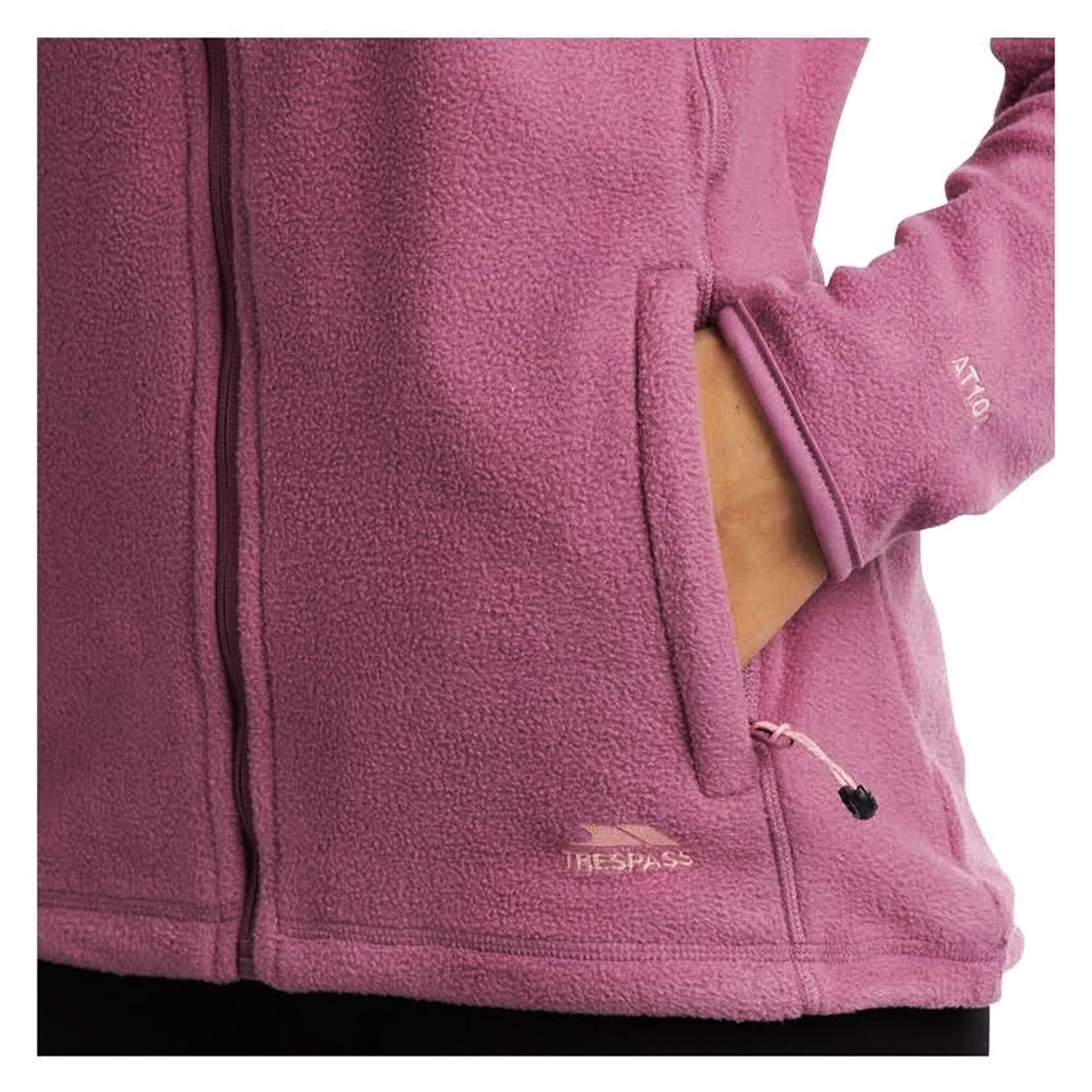 Fleecejacke Nonstop Damen Mauve 4/5