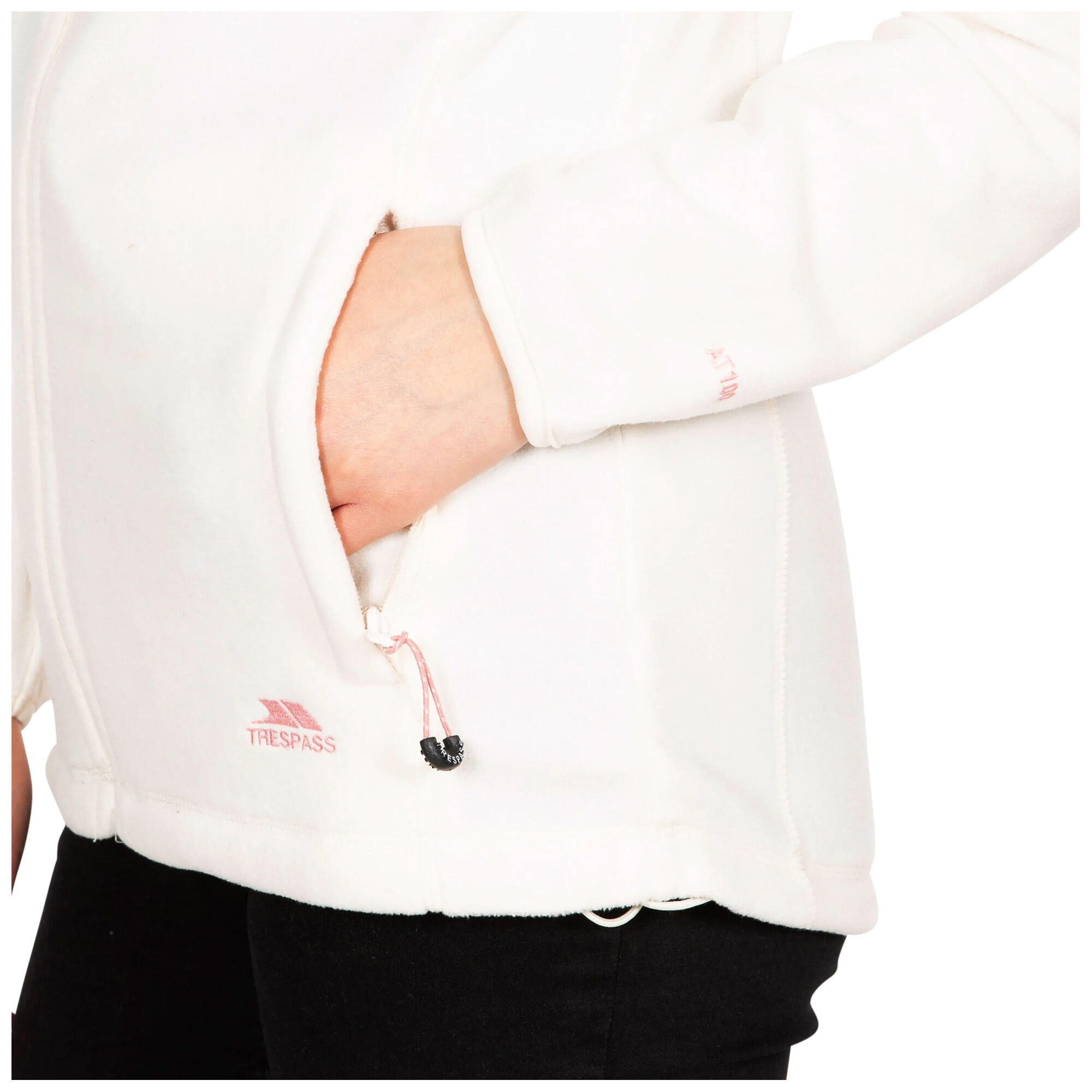 Womens/Ladies Nonstop Fleece Jacket (Ghost) 4/5
