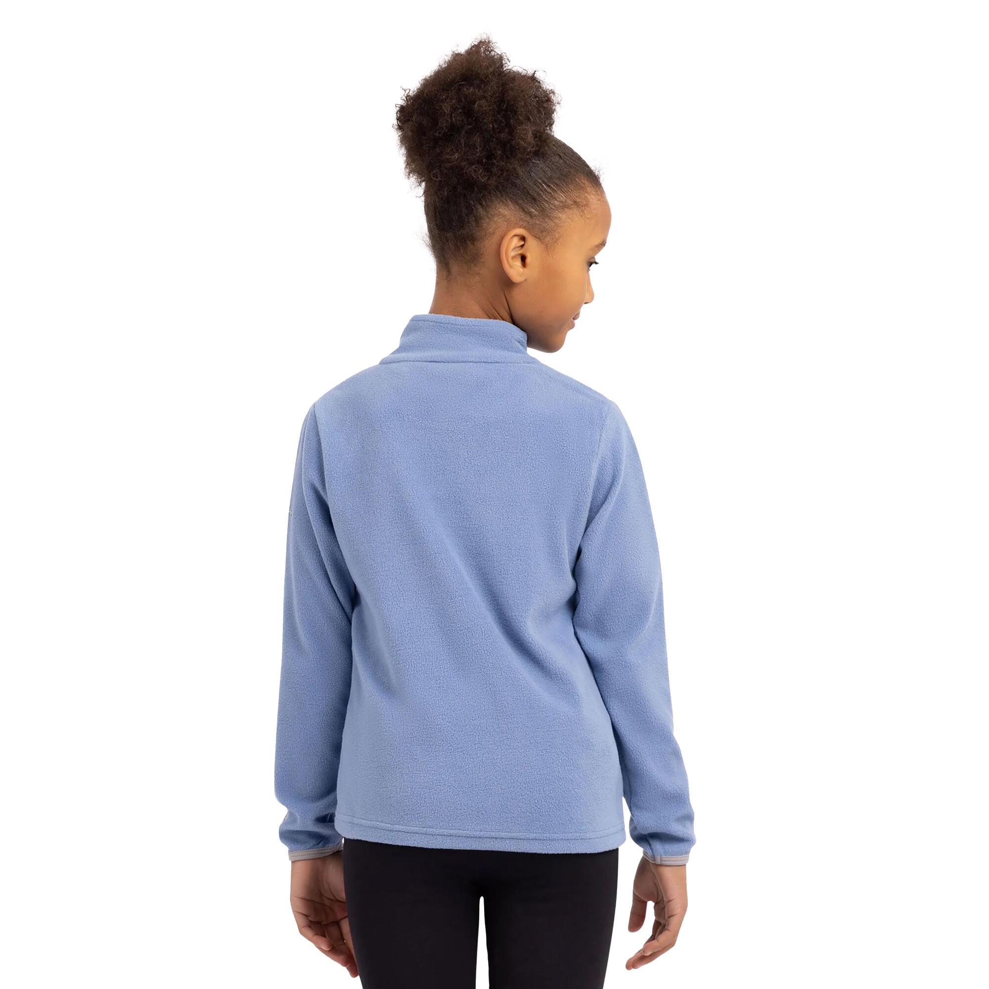Crianças/Girls Sybil Micro Fleece (Azul Ganga) 3/5