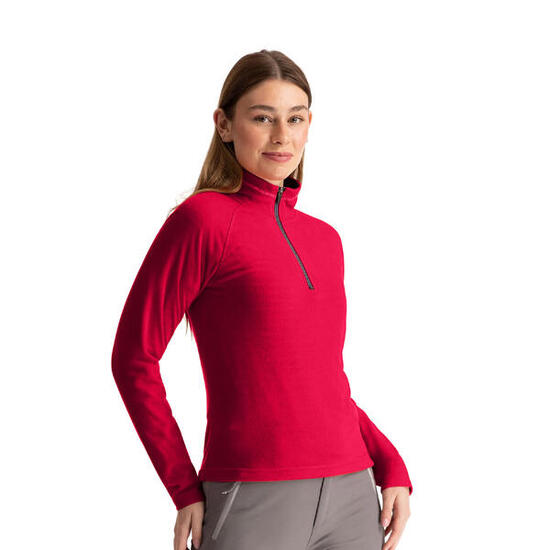 Felpa Di Pile Donna Trespass Skylar Rosso