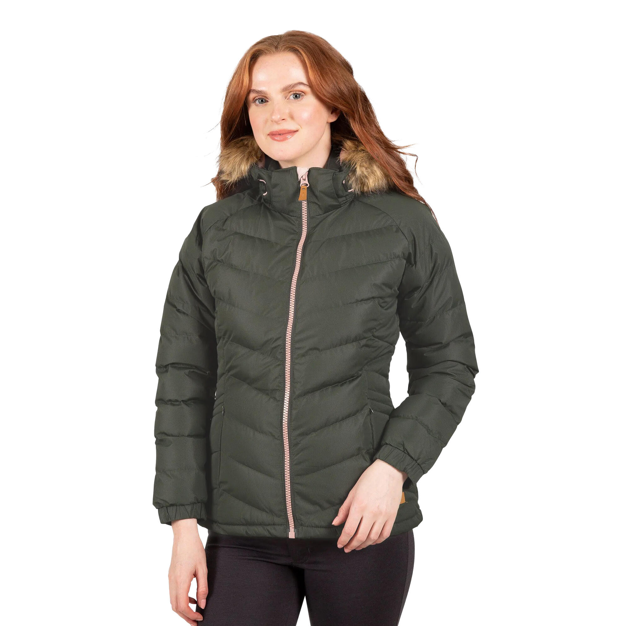 Veste Matelassée NADINA Femme (Vert Foncé) 4/5