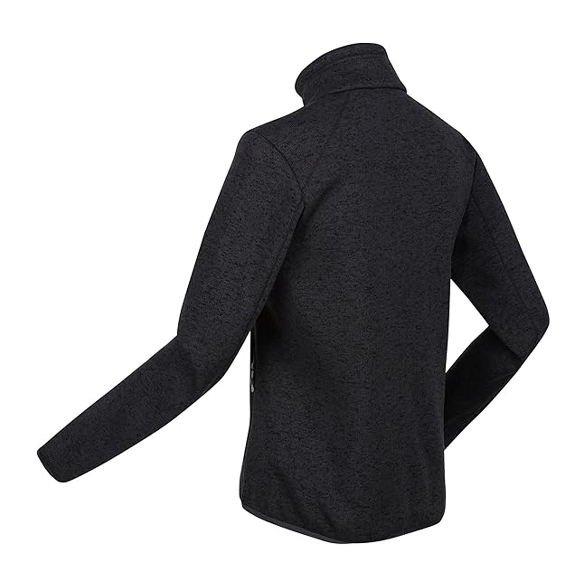 Dames Newhill Marl Full Zip Fleecejack (Afdichting Grijs/Zwart) 4/5